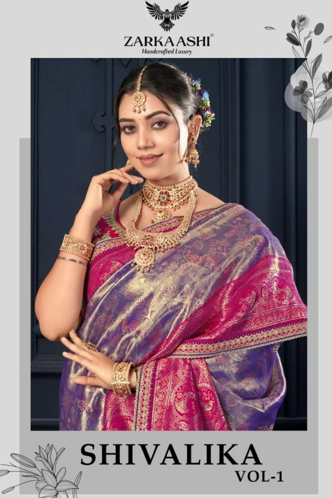 Shri Balaji Emporium SHIVALIKA VOL 01 PREMIUM TISSUE SAREES