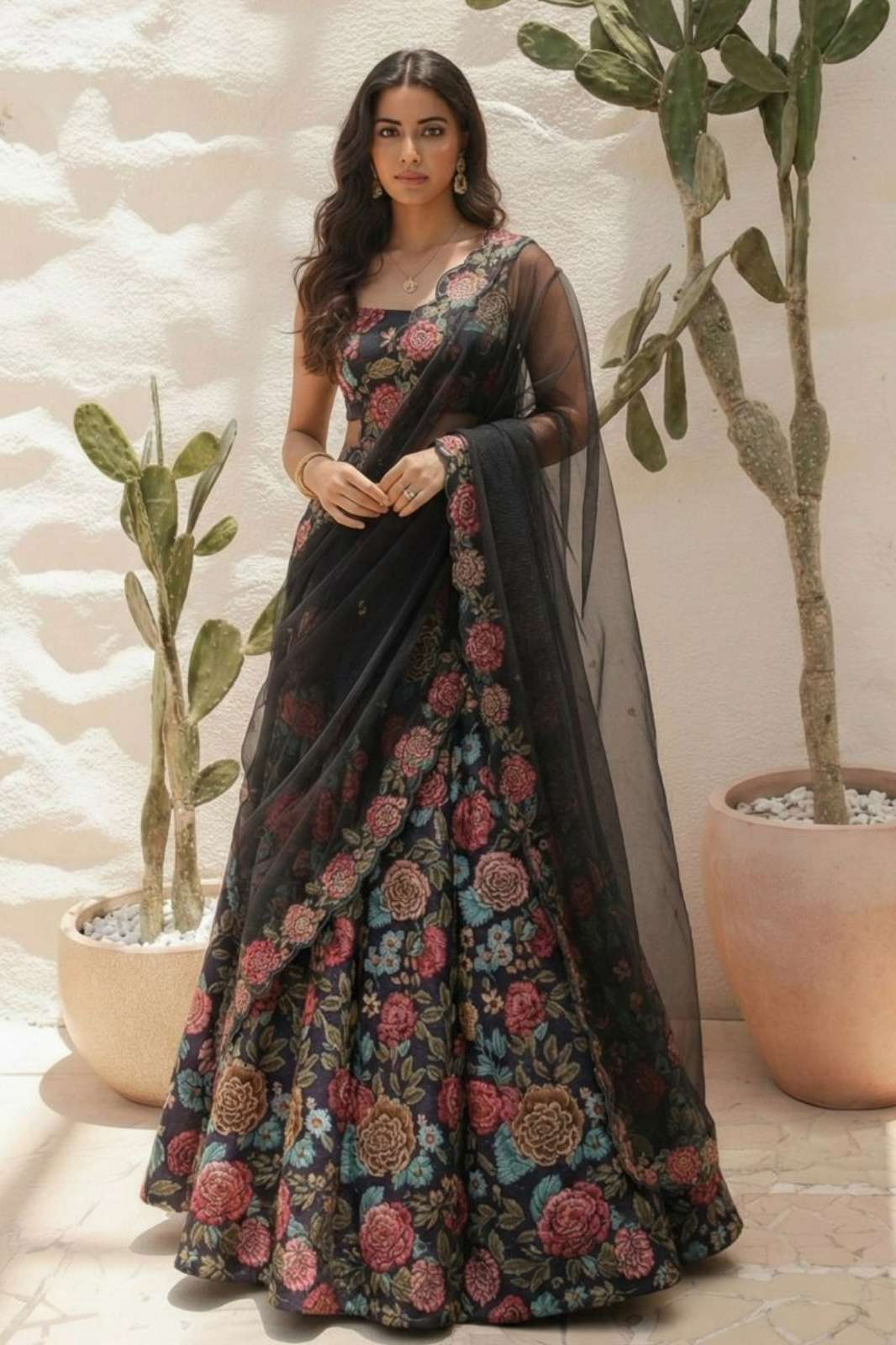 ALIZEH FLORENCE 2 Beautiful Printed Readymade Lehenga With Handwork