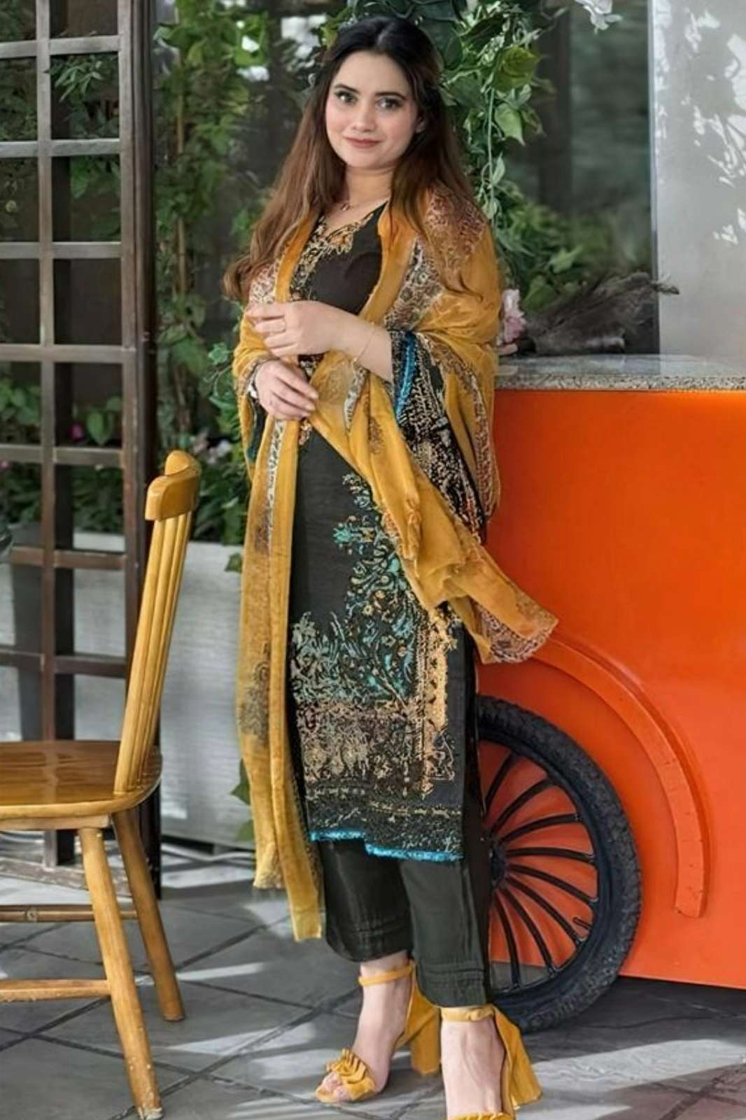 ALZOHAIB AZ 1305B  1305C Pure cotton with heavy patch work suit 