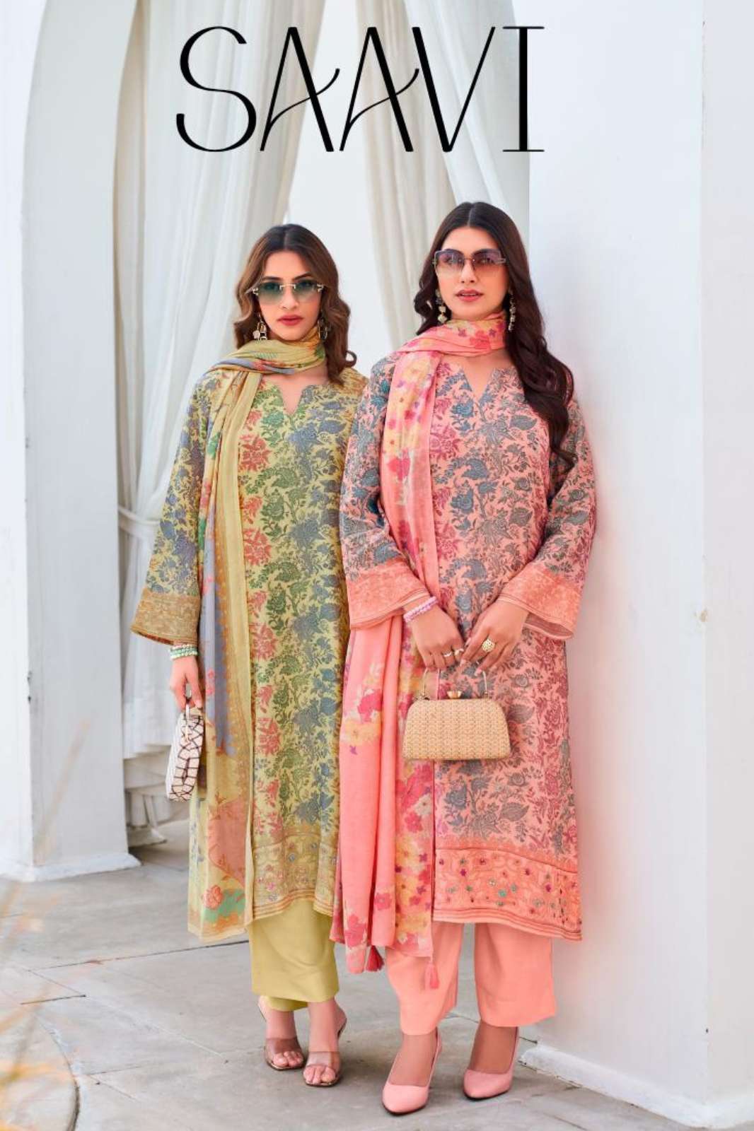 Glossy Saavi Pure Mal Digital Printed Designer Salwar Suit