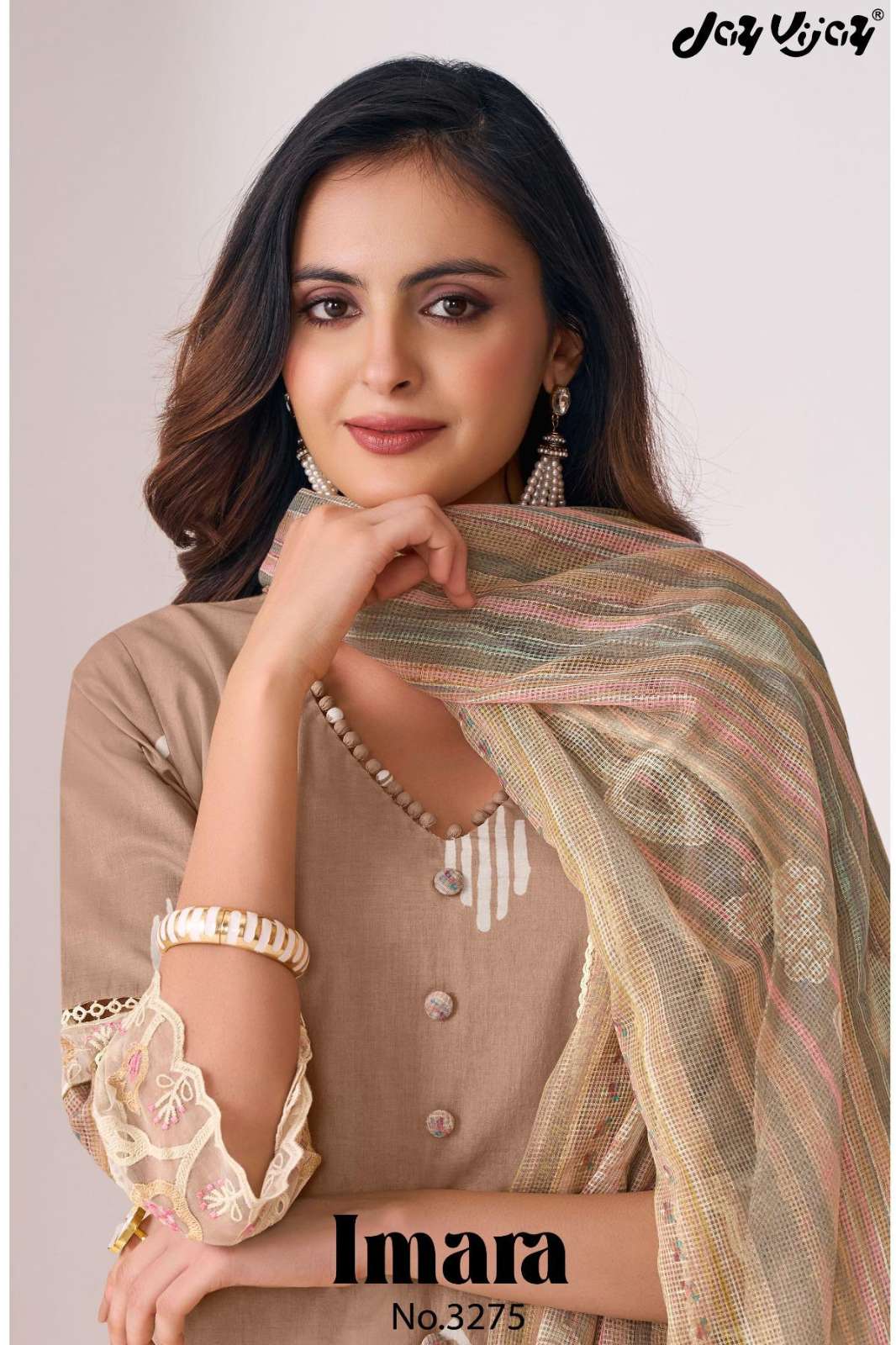 JAY VIJAY Imara 3275 PURE COTTON HAND BLOCK PRINTED SALWAR SUIT 