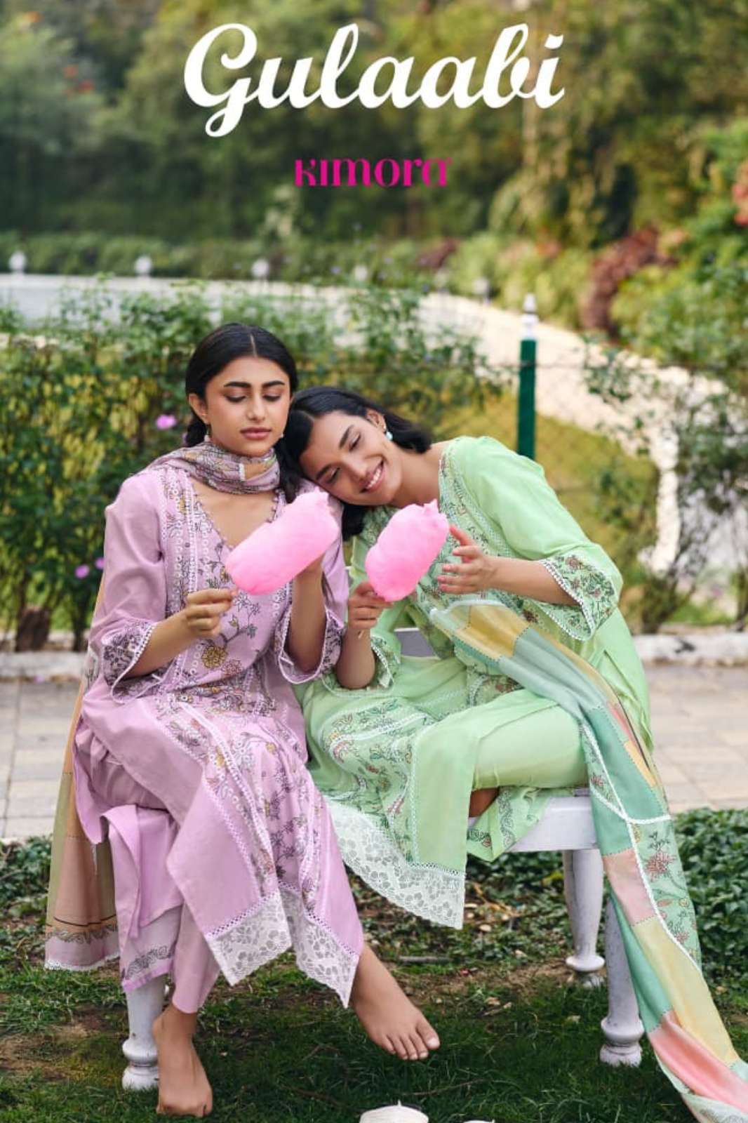 Kimora Gulaabi 2331 2334 Pure Cotton Lawn Designer Salwar Suit