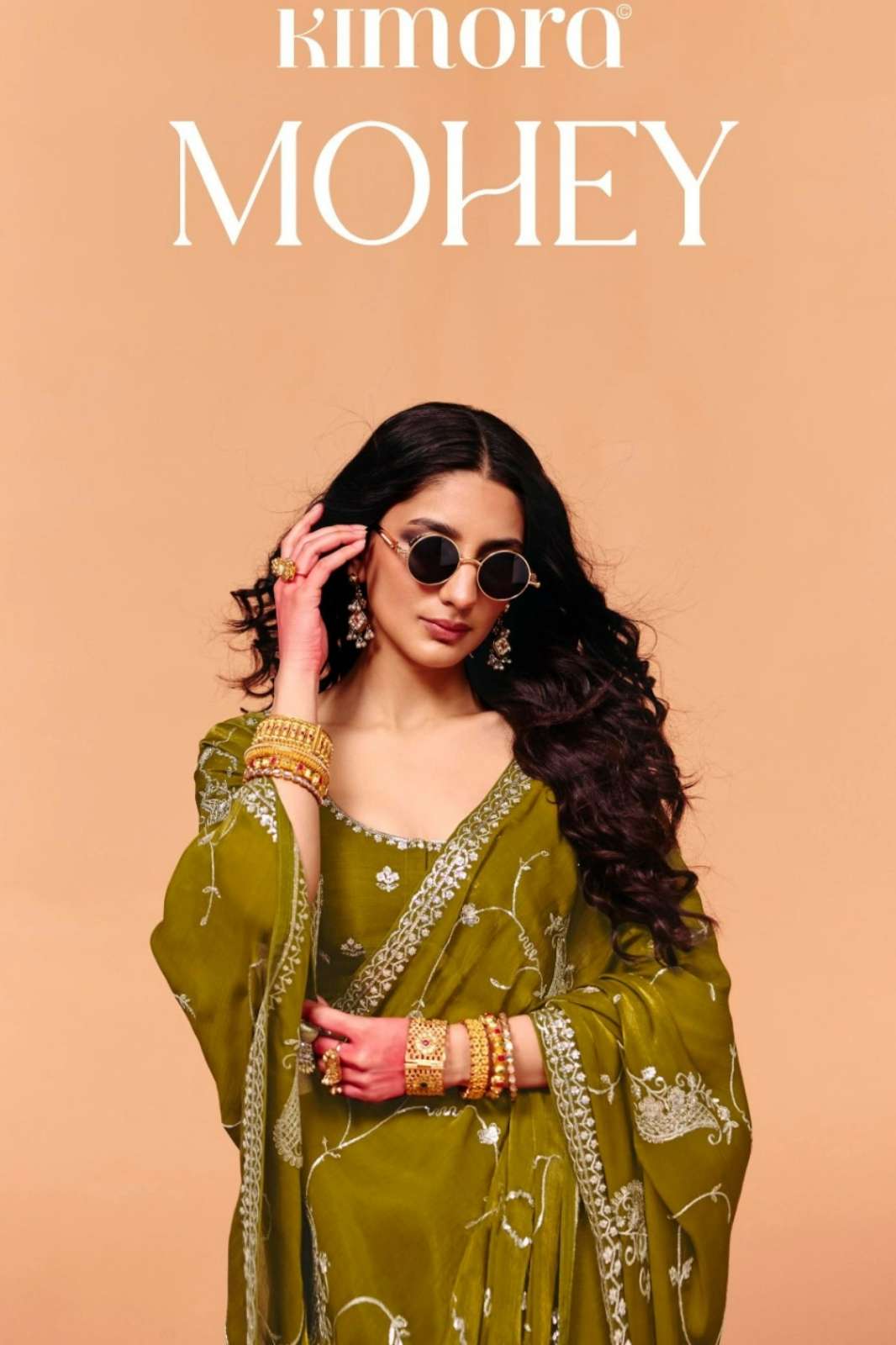 Kimora  Mohey 2311 TO 2321 Party Wear Designer Embroidery Heavy work saree Collection