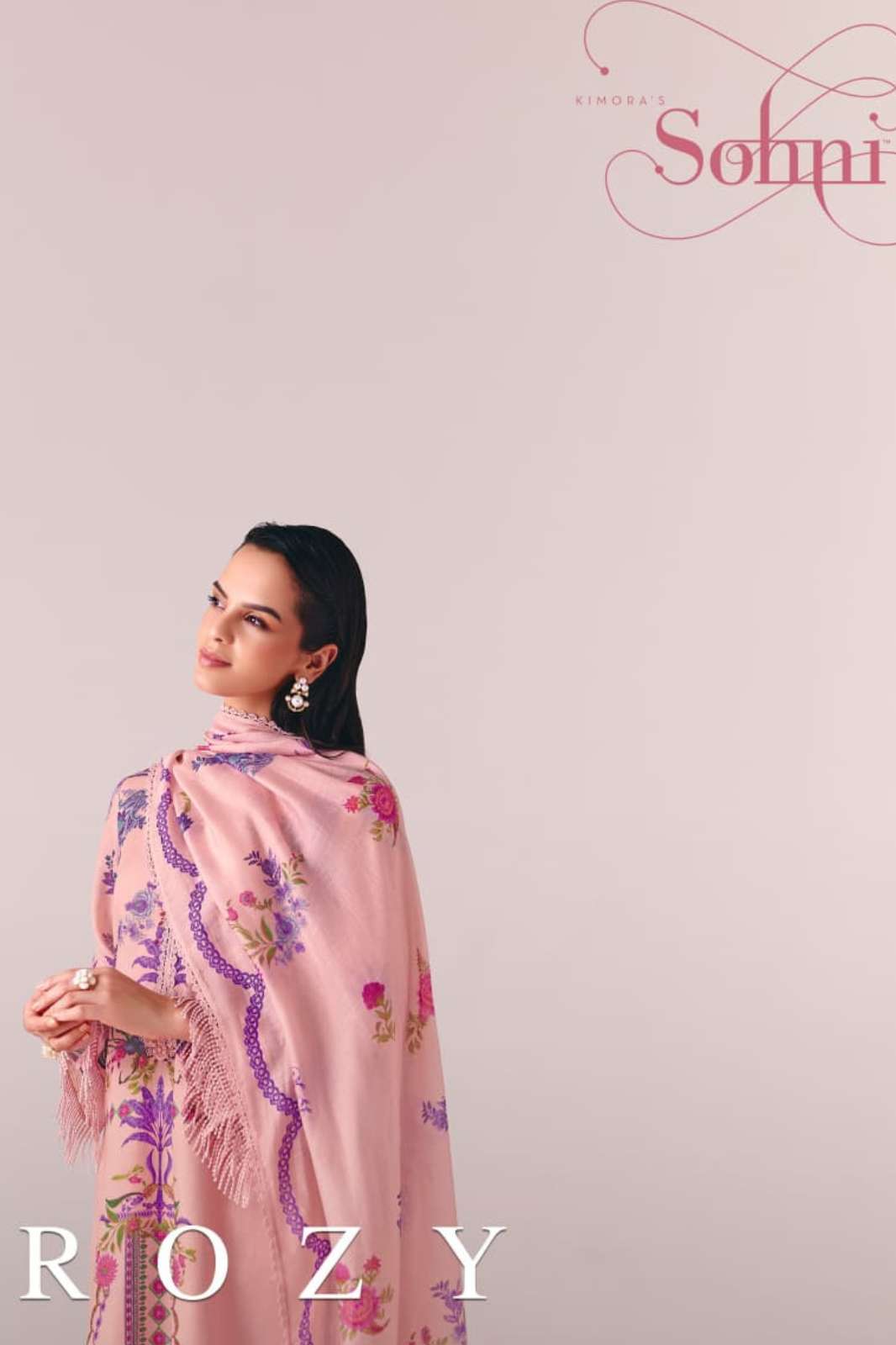 KIMORA Sohni Rozy 721 724 PURE LENIN DIGITAL PRINTED SALWAR SUIT