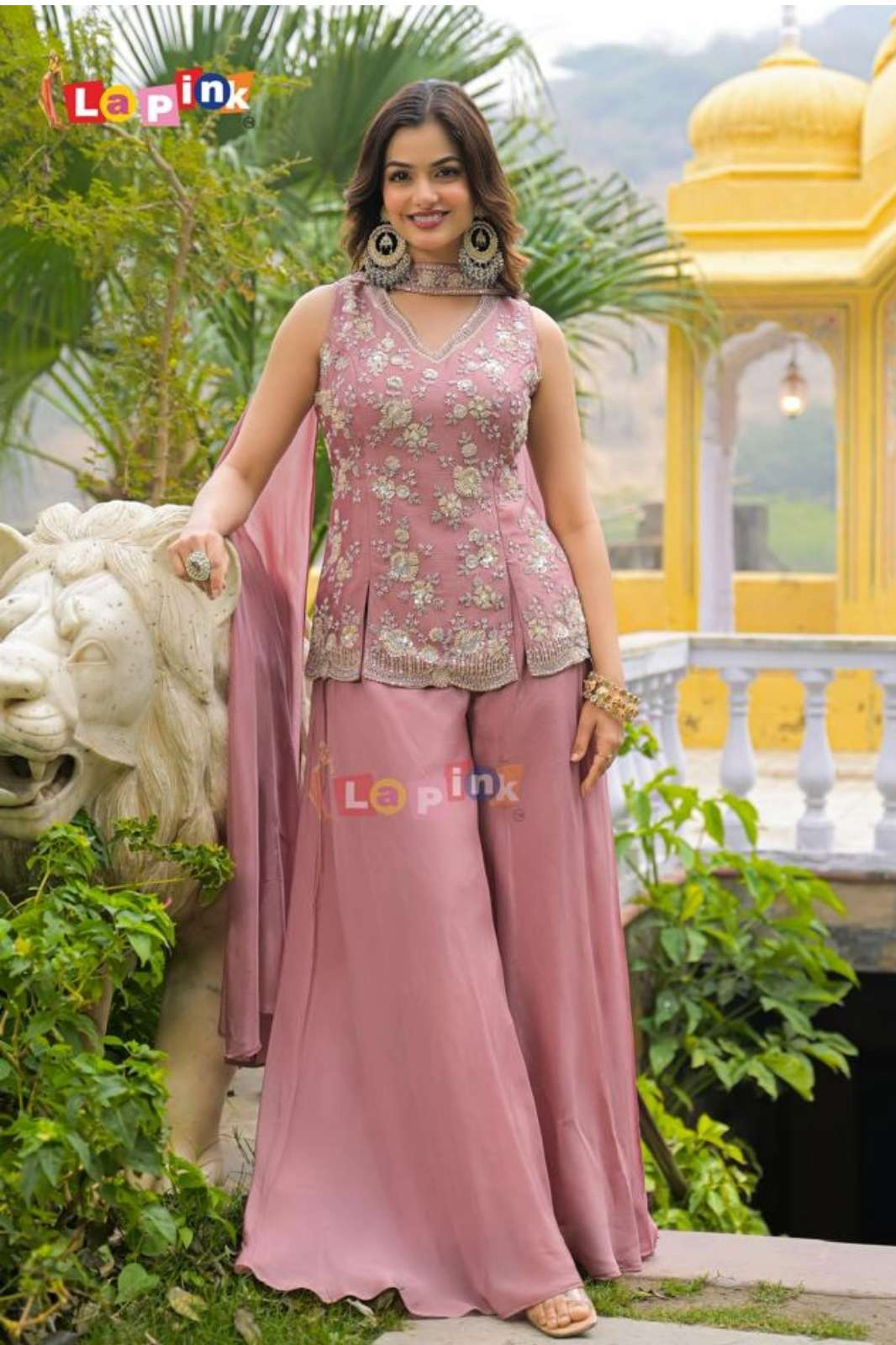Lapink 21227 Ready to Wear fancy designer Sarara set with Dupatta