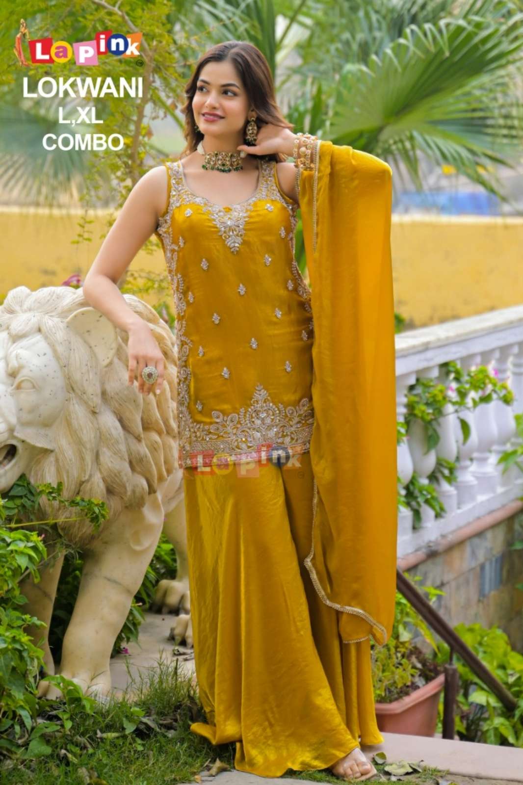 Lapink 21237 Ready to Wear Beats work on Fendi fabric designer Sarara suit