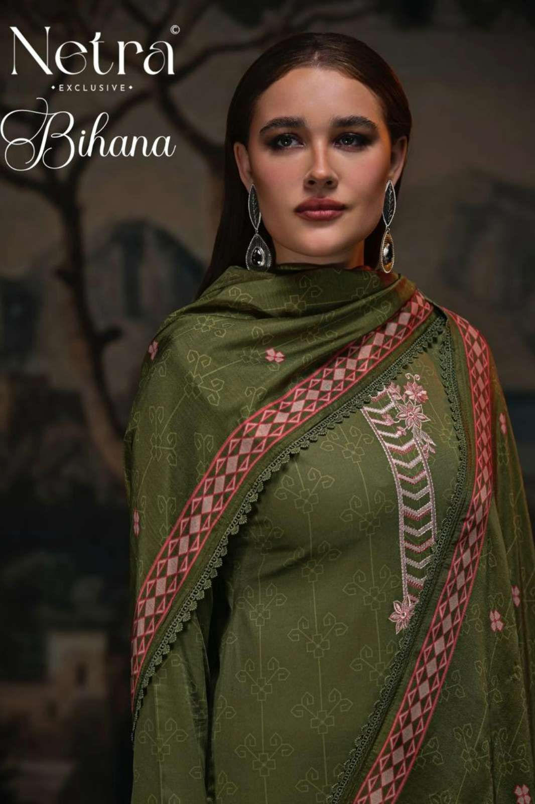 NETRA BIHANA PREMIUM PURE COTTON PRINTED DESIGNER SALWAR SUIT