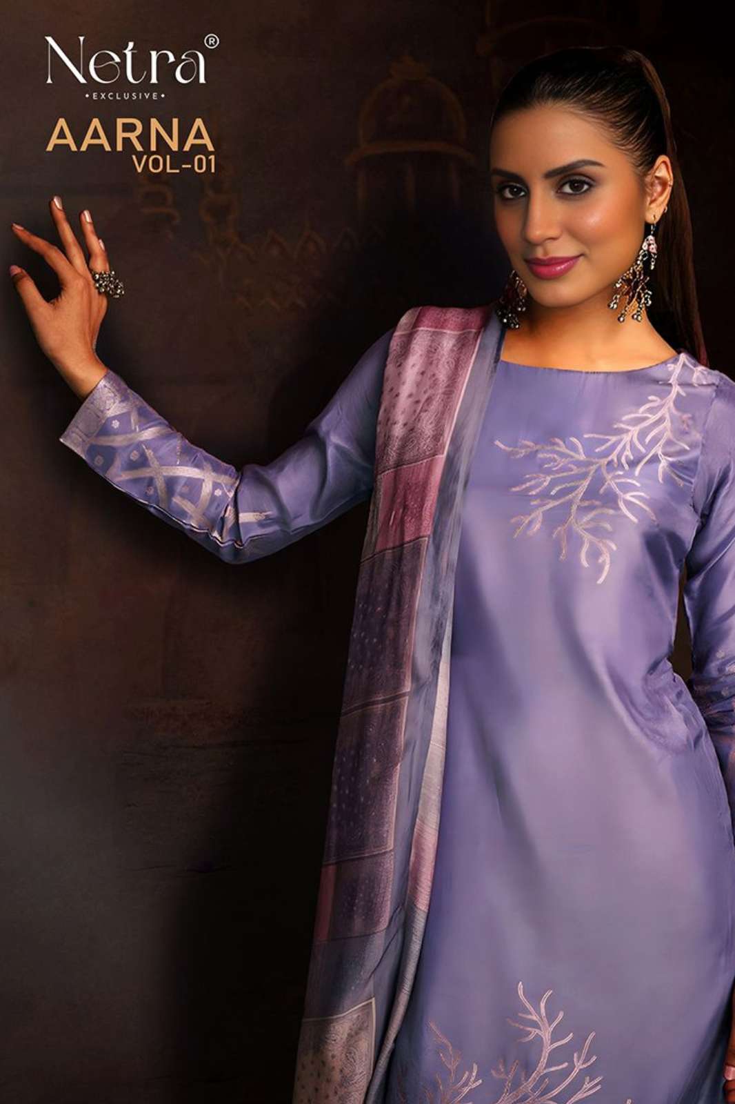 NETRA AARNA VOL  01 New FORMAL WEAR PRINTED DESIGNER SALWAR SUIT