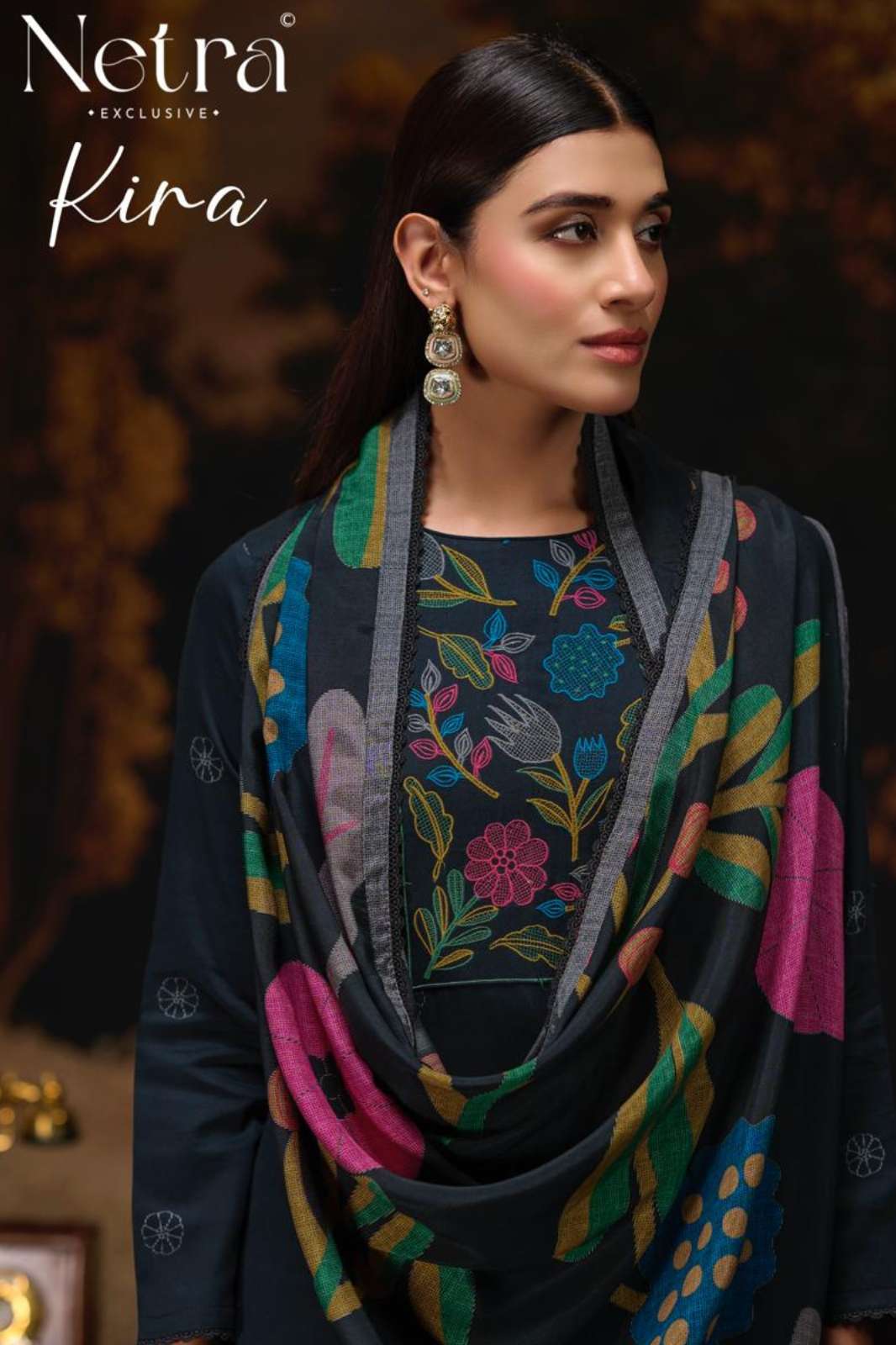 NETRA KIRA PREMIUM PURE COTTON PRINTED DESIGNER SALWAR SUIT