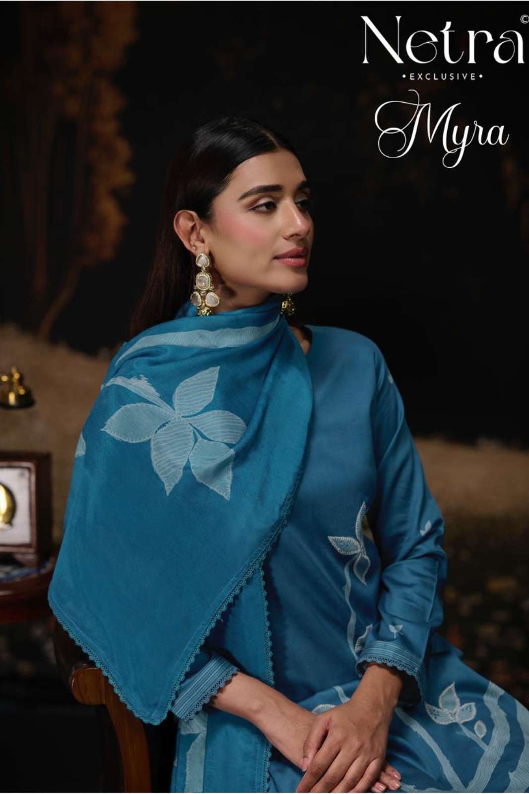 NETRA MYRA LATEST DESIGNER PREMIUM PURE COTTON PRINTED SALWAR SUIT