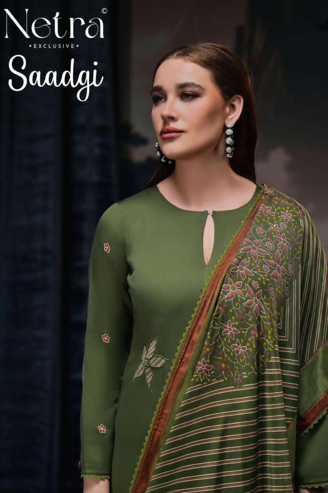 NETRA SAADGI PREMIUM PURE COTTON PRINTED DESIGNER SALWAR SUIT