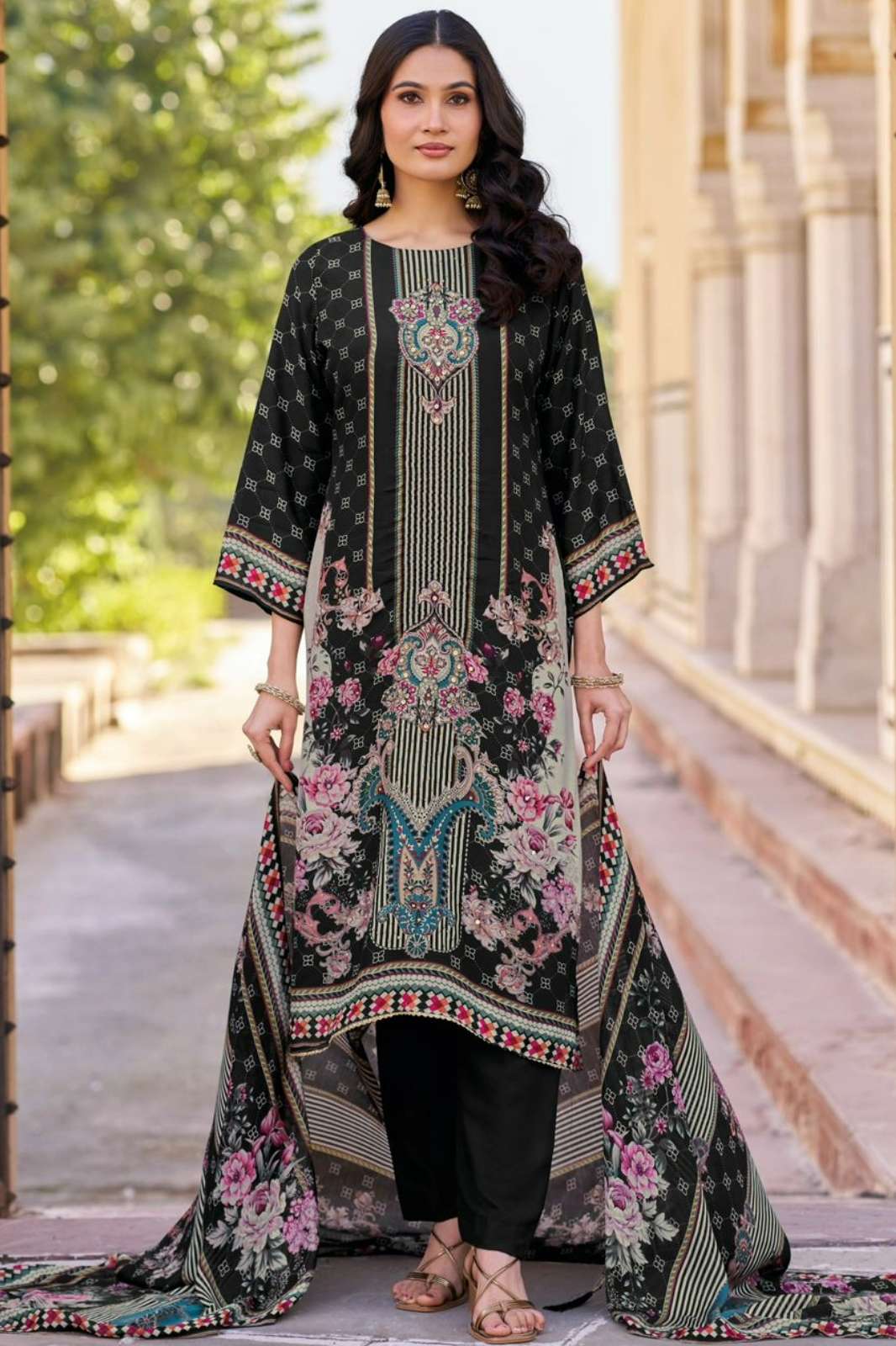 Shree Fab KT 310 Beautiful Digital Printed  Viscous fabric Pakistani Suit