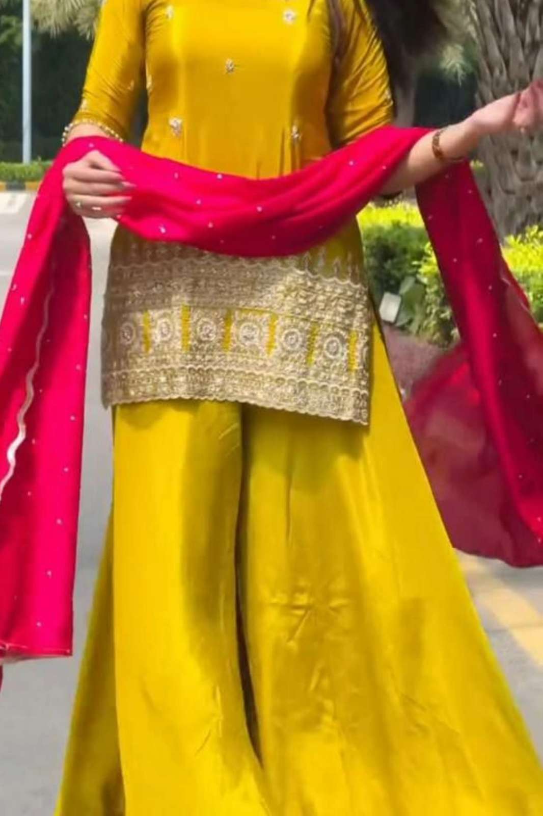 SHRI BALAJI 20935 Ready to wear Heavy Fendy Silk with Intricate Thread with Sequnce work Suit