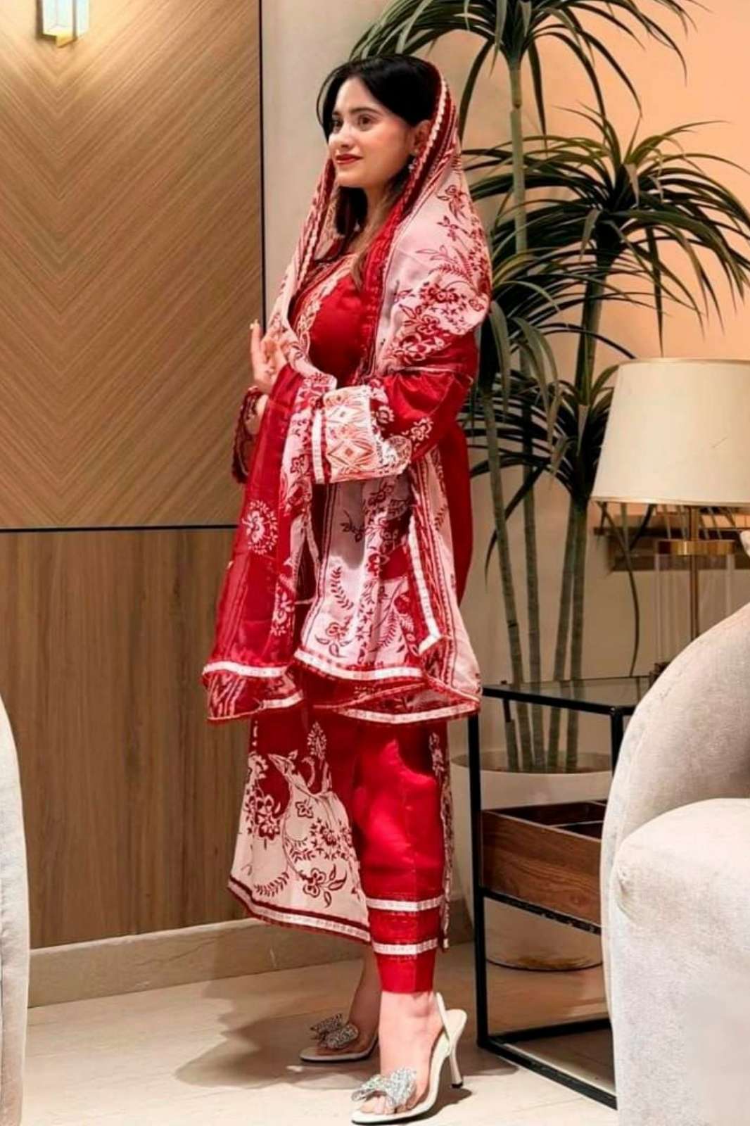 Shri Balaji Emporium 1203 Pure Cotton Print with exclusive patch embroidery