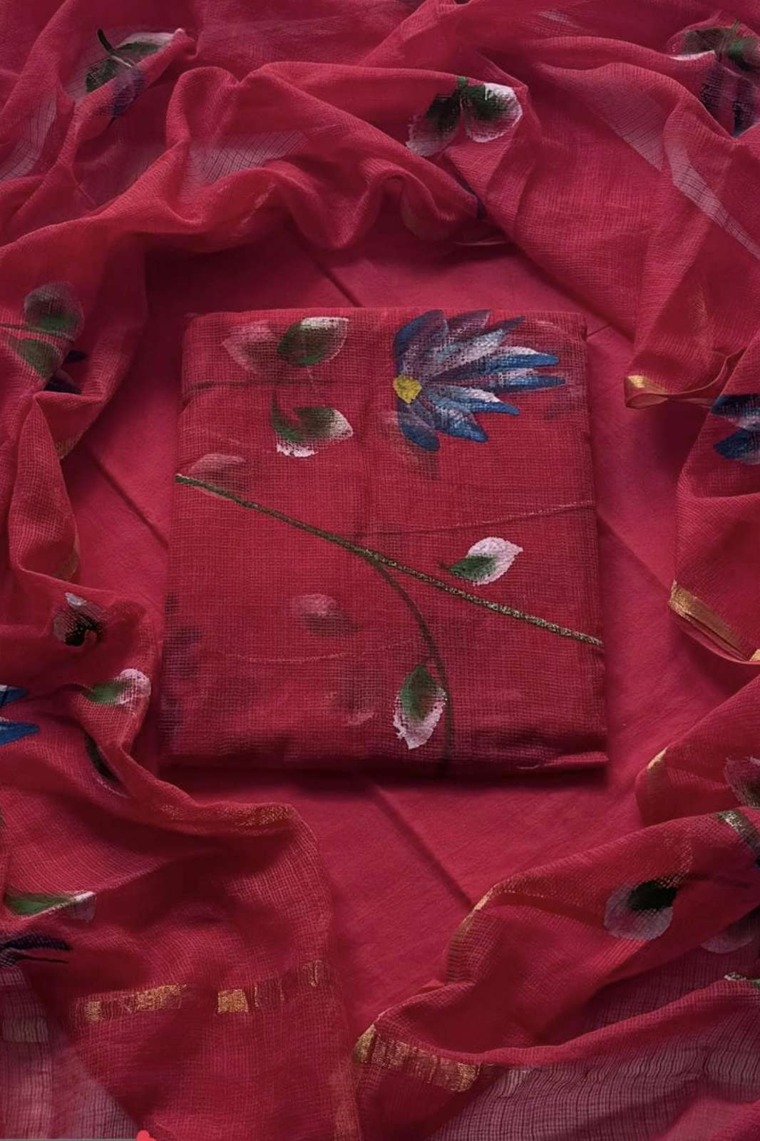 Shri Balaji Emporium 21354 Presents Hand block printed kota doriya suit collection