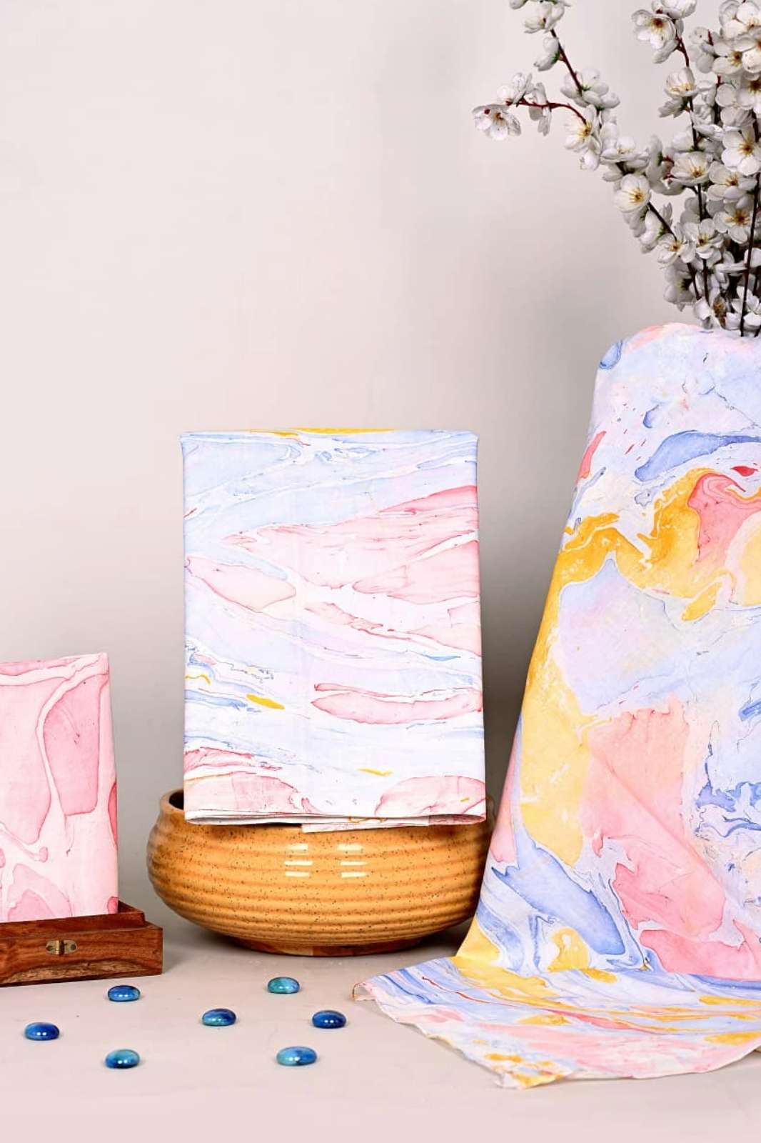 Shri Balaji Emporium 21355 Presents Bagru Hand Block Printed Cotton suit collection