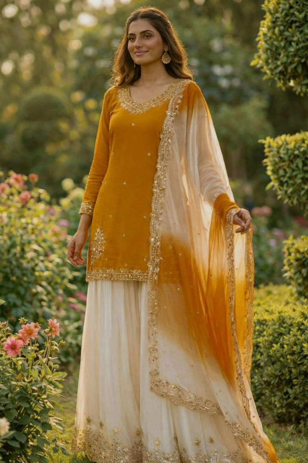 Shri Balaji Emporium 24811 PURE NATURAL FRENCH CREPE WITH BEAUTIFUL EMBROIDERY SEQUENCE WORK SUIT