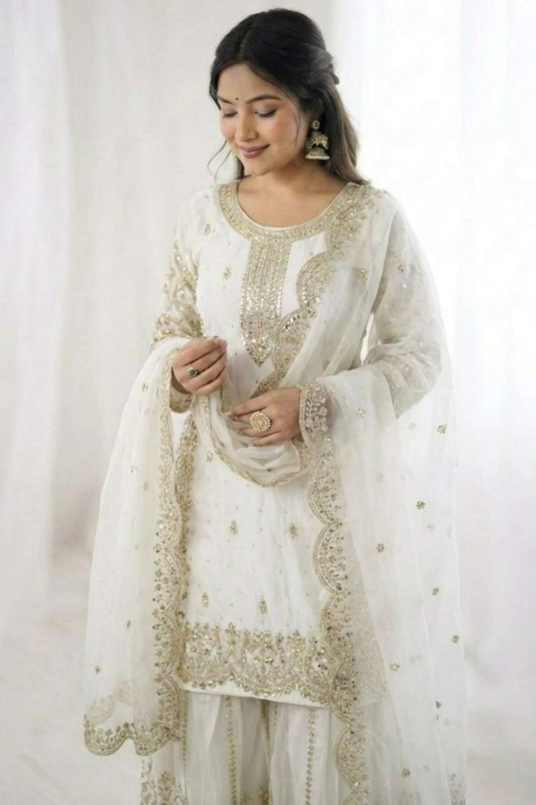 Shri Balaji Emporium 25536 ready to wear Fendy Silk Embroidered Coding And Sequence Work suit 