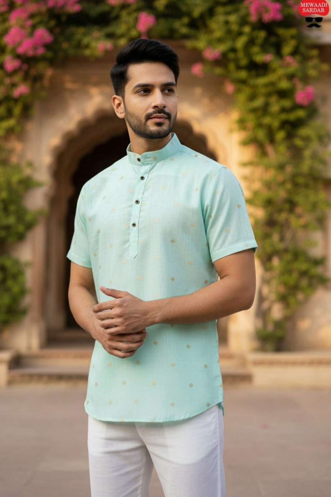 Shri Balaji Emporium B Desi 2.0 Short Kurta half sleeves for every celebration and casual wear