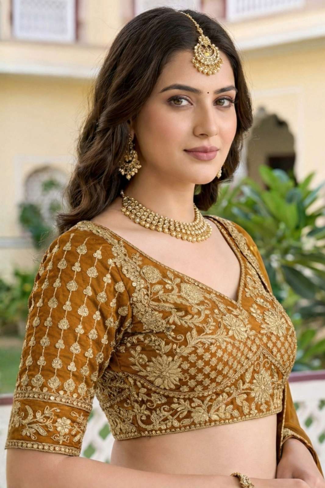 Shri Balaji Emporium DRS212 Luxury Rangoli Silk Lehenga Set 