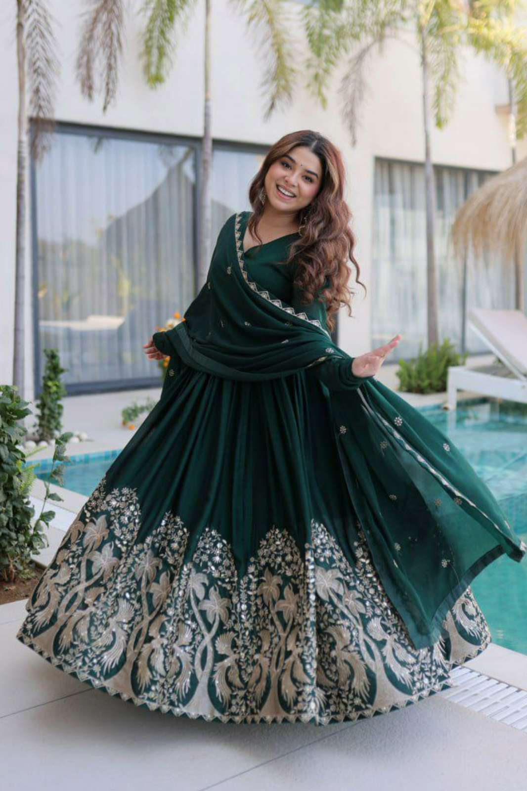 Shri Balaji Emporium DV 25528 Ready to wear Rangoli Crush With Sequins Multi Embroidered work Suit 