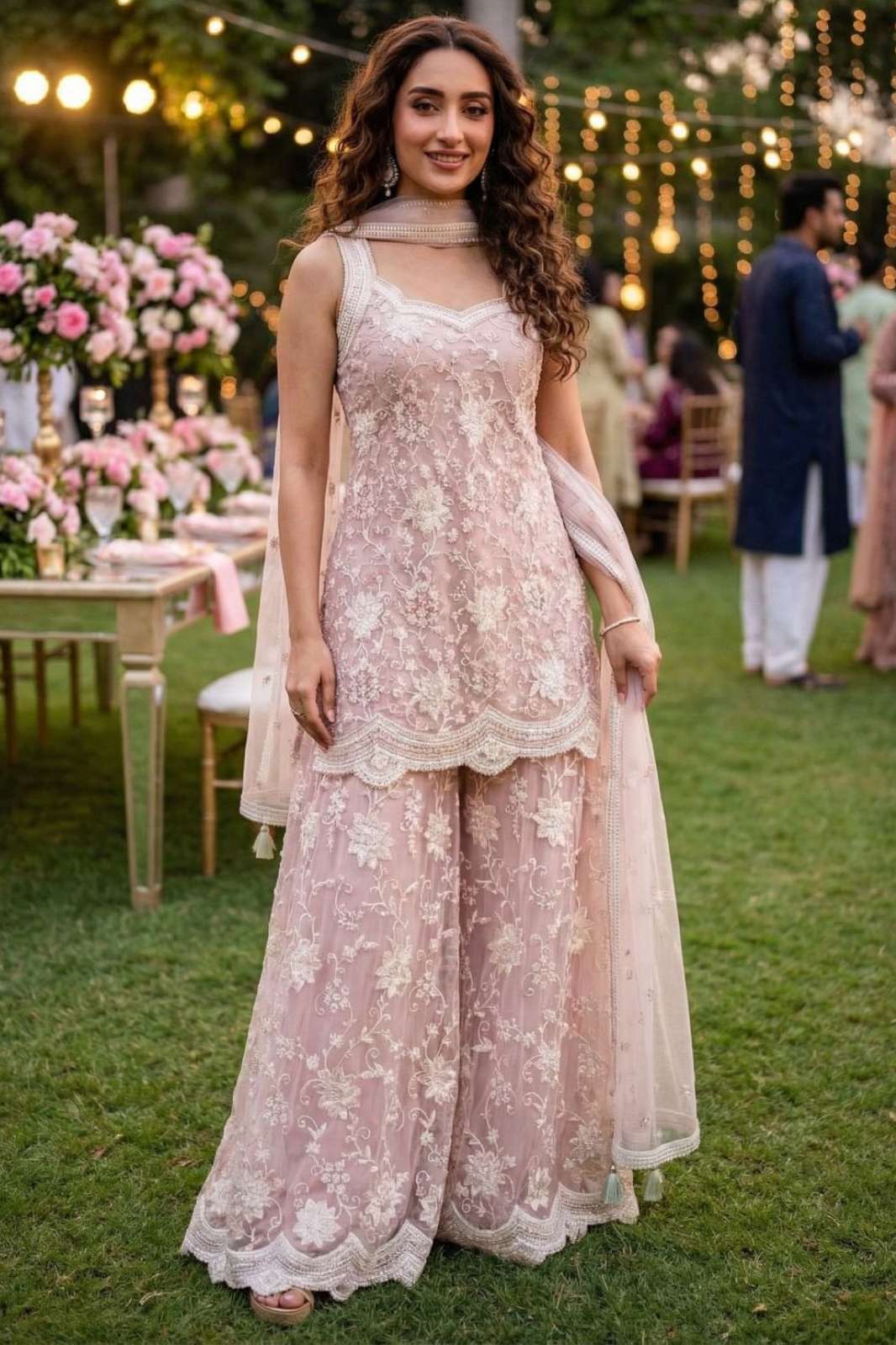 Shri Balaji Emporium Latest Trendy Net Designer Salwar Suit