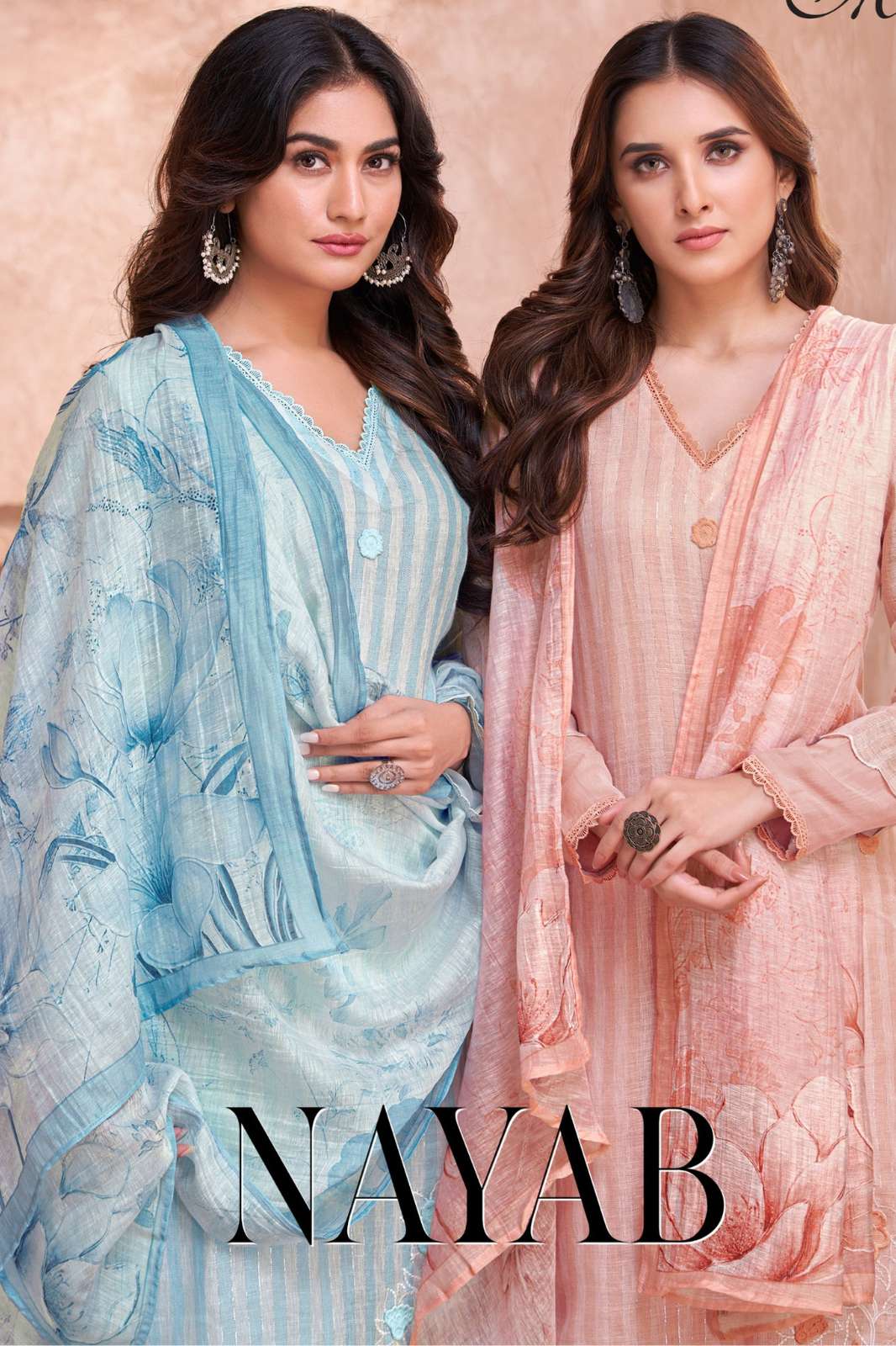 Shri Balaji Emporium Naayab Pure Linen Fancy Designer Salwar Suit