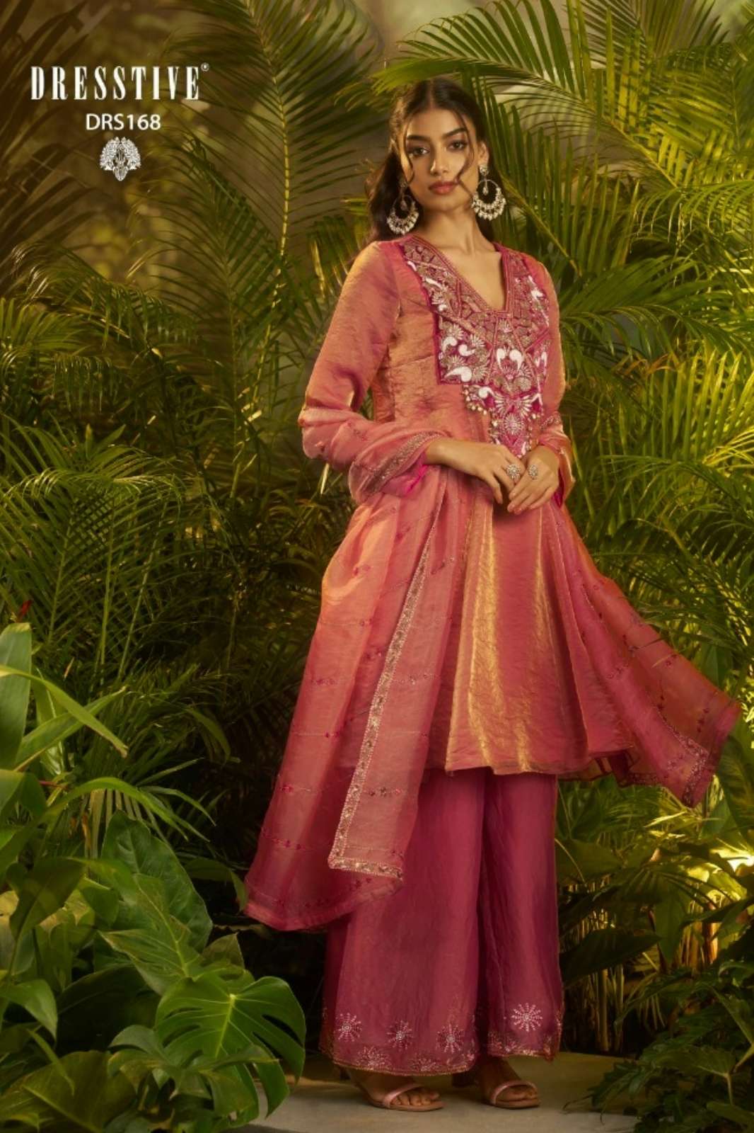 Shri Balaji Emporium Presents ARYA TEHZEEB embroidered Organza Eid special suit 