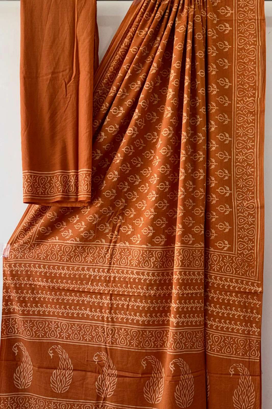 Shri Balaji Emporium Presents Exclusive collection of hand block printed cotton saree 