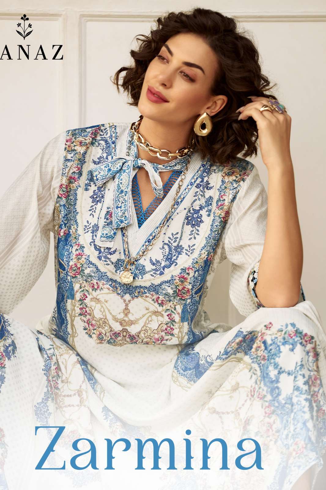 SHRI BALAJI EMPORIUM Zarmina VISCOSE MUSLIN DIGITALLY PRINTED SALWAR SUIT