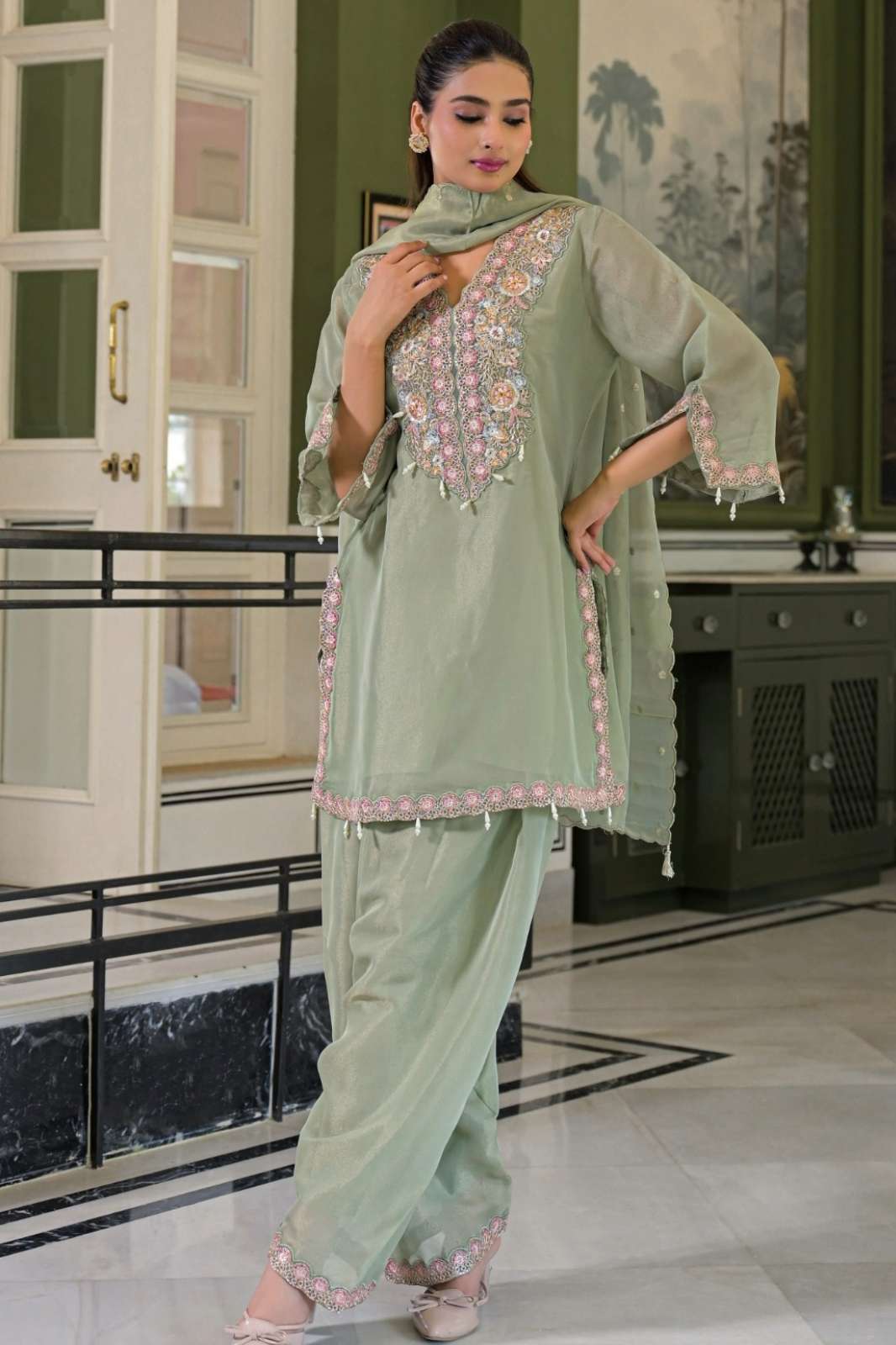 Shri balaji presents AFSANA SARA 2  FARSI SALWAR PREMIUM QUALITY SUIT COLLECTION 