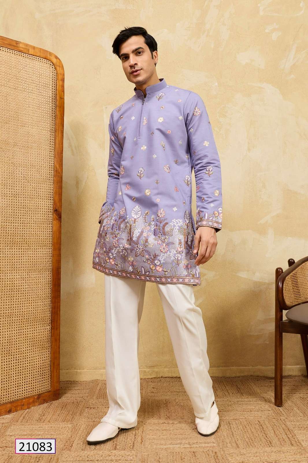 Shubhkala THE SIGNATURE ROYAL OCCASION Ready to Wear Viscose Silk Kurta Pajama