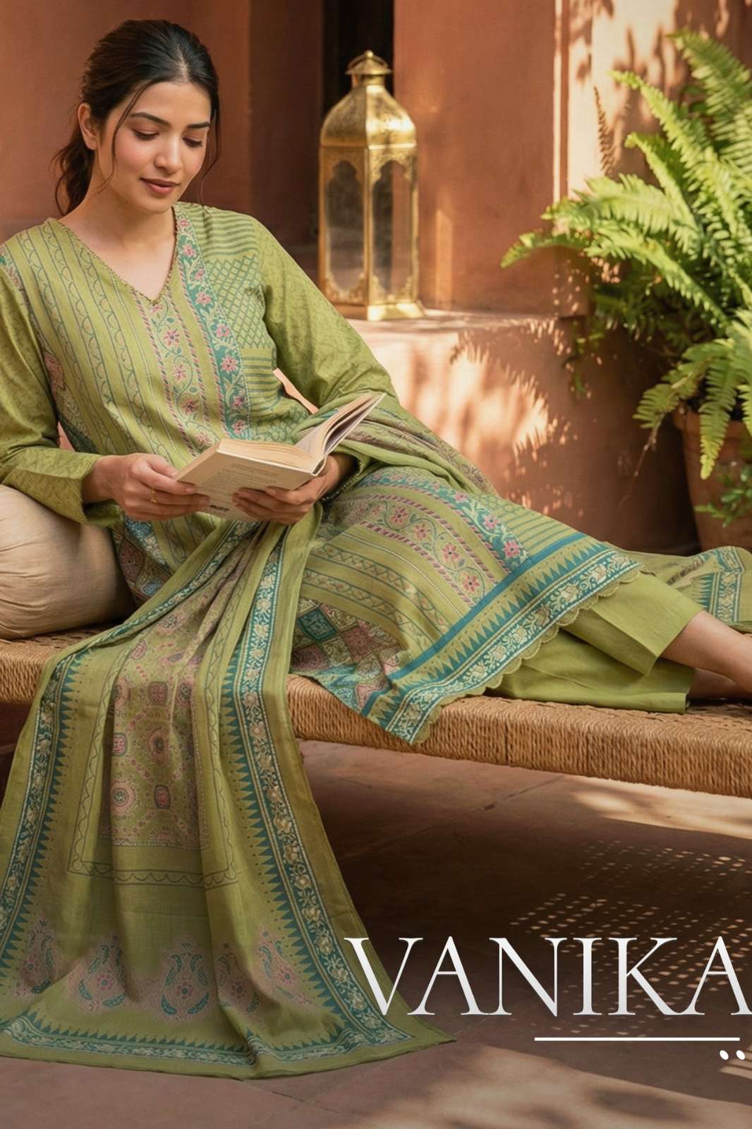 SUDRITI VANIKA PURE COTTON LAWN DIGITAL PRINTED DESIGNER SALWAR SUIT