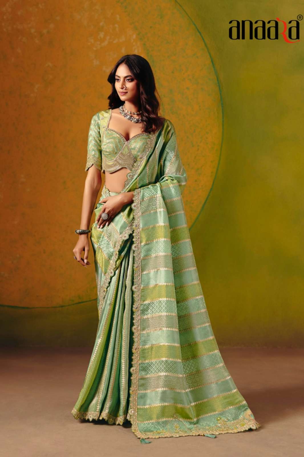 Tathastu Anaara 8400 Series 8401 To 8408 Elegant Silk designer saree with rich embroidery and sequin work 
