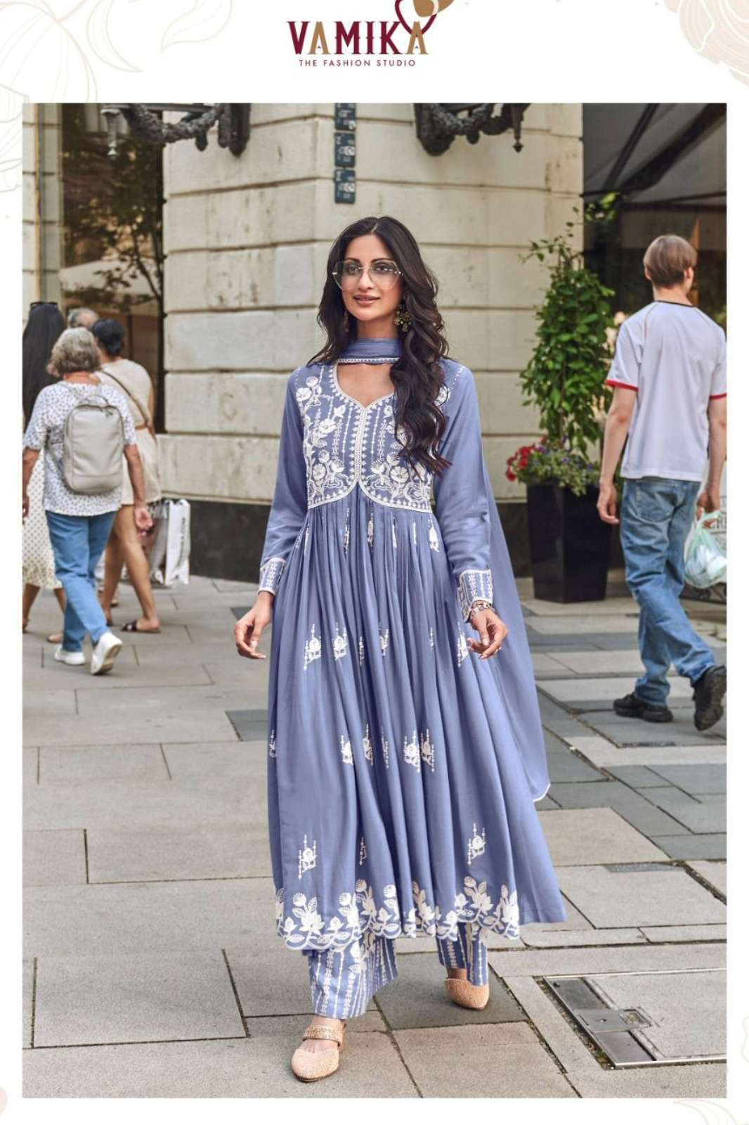 Vamika LAKHNAVI VOL 8 Ready to Wear Premium Work Rayon Suit