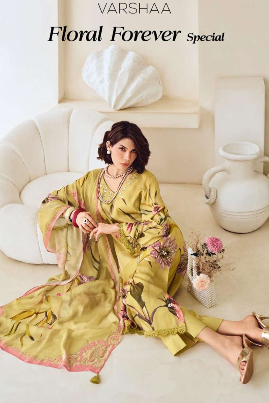 VARSHA Floral Forever Special VISCOSE MUSLIN DIGITALLY PRINTED SALWAR SUIT