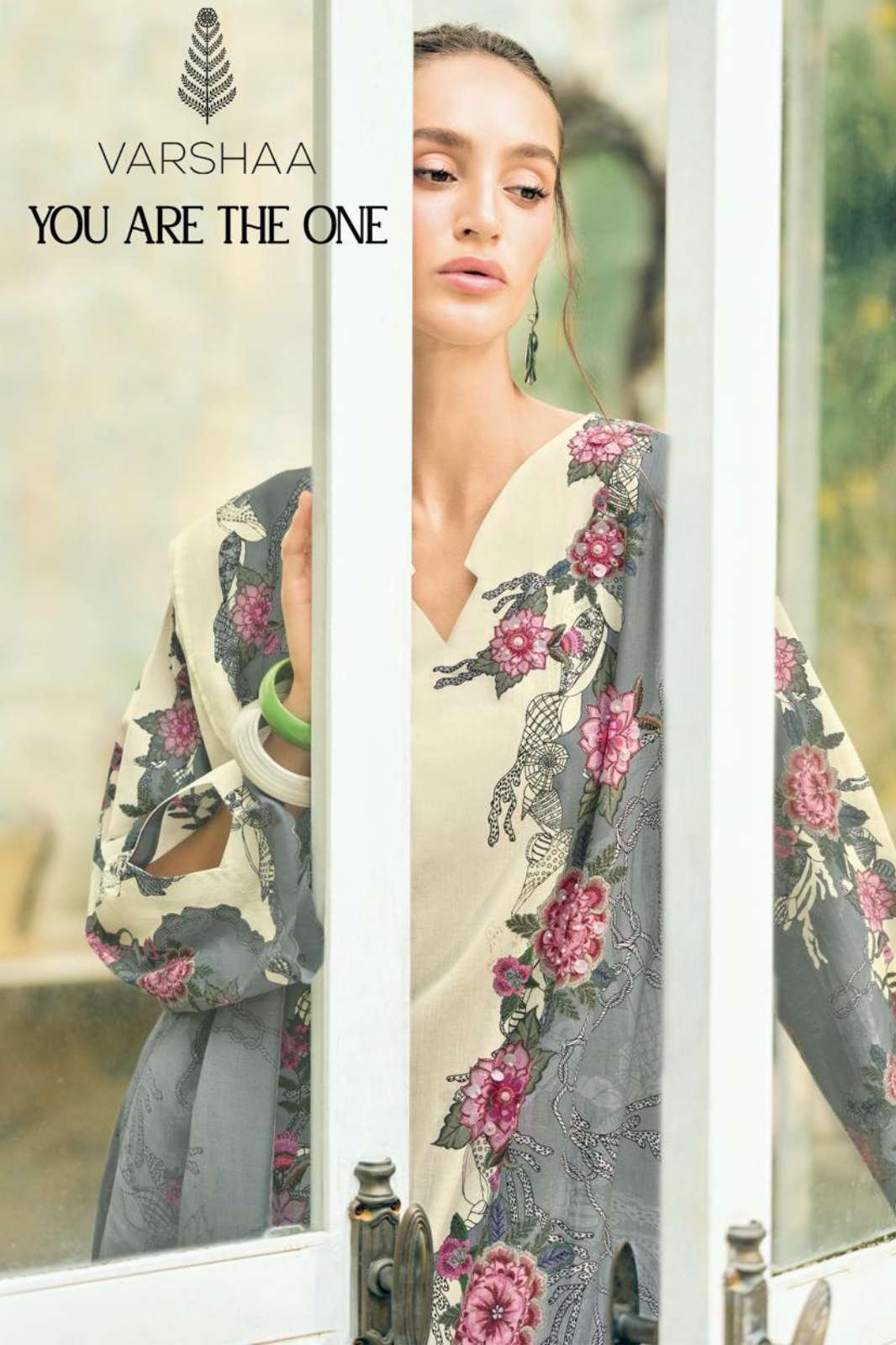 VARSHAA YOU ARE THE ONE PREMIUM SWISS COTTON DIGITALLY PRINTED SALWAR SUIT