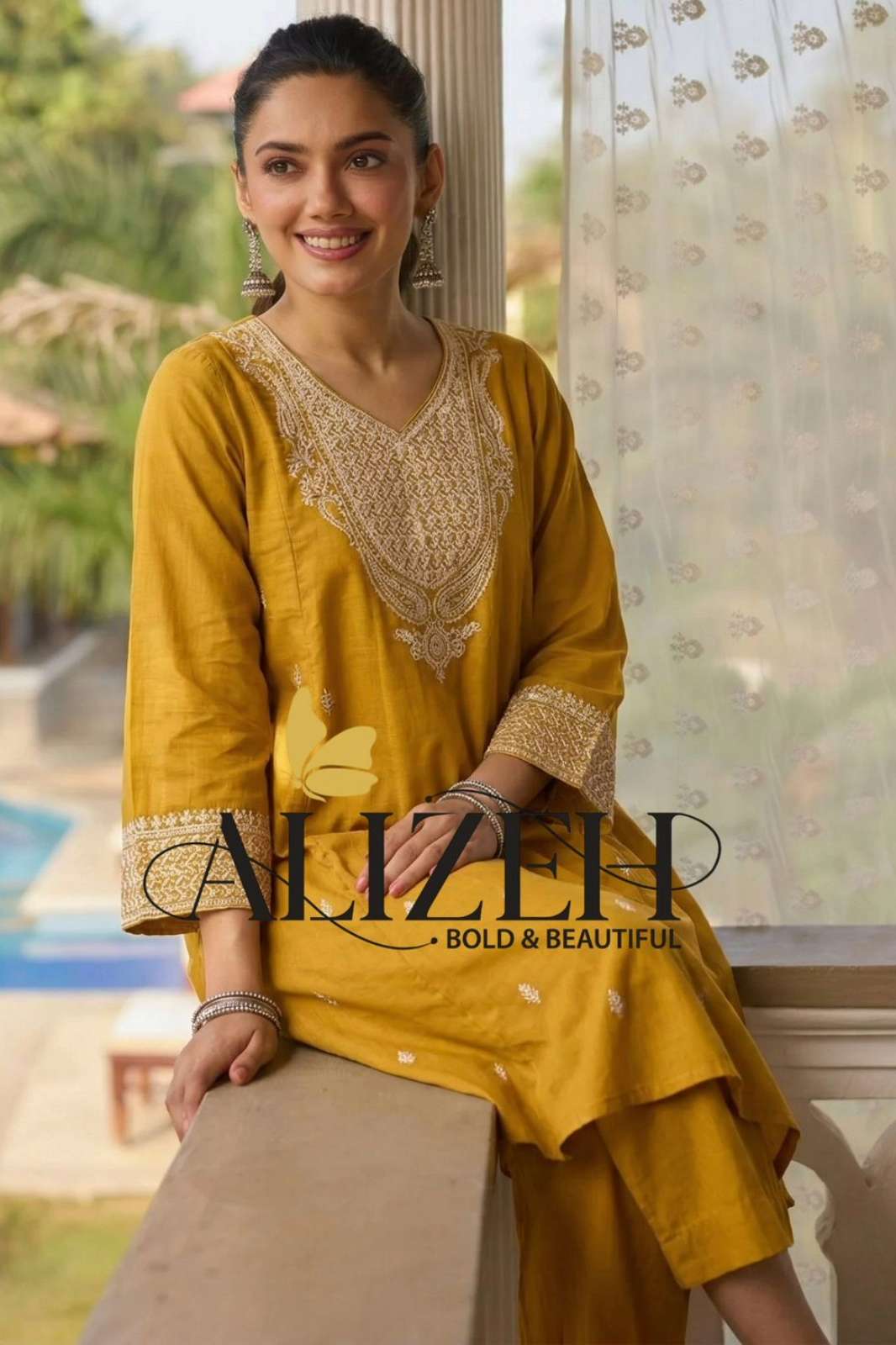 Alizeh 7099 7101 Cotton Silk Designer Party Wear Suit