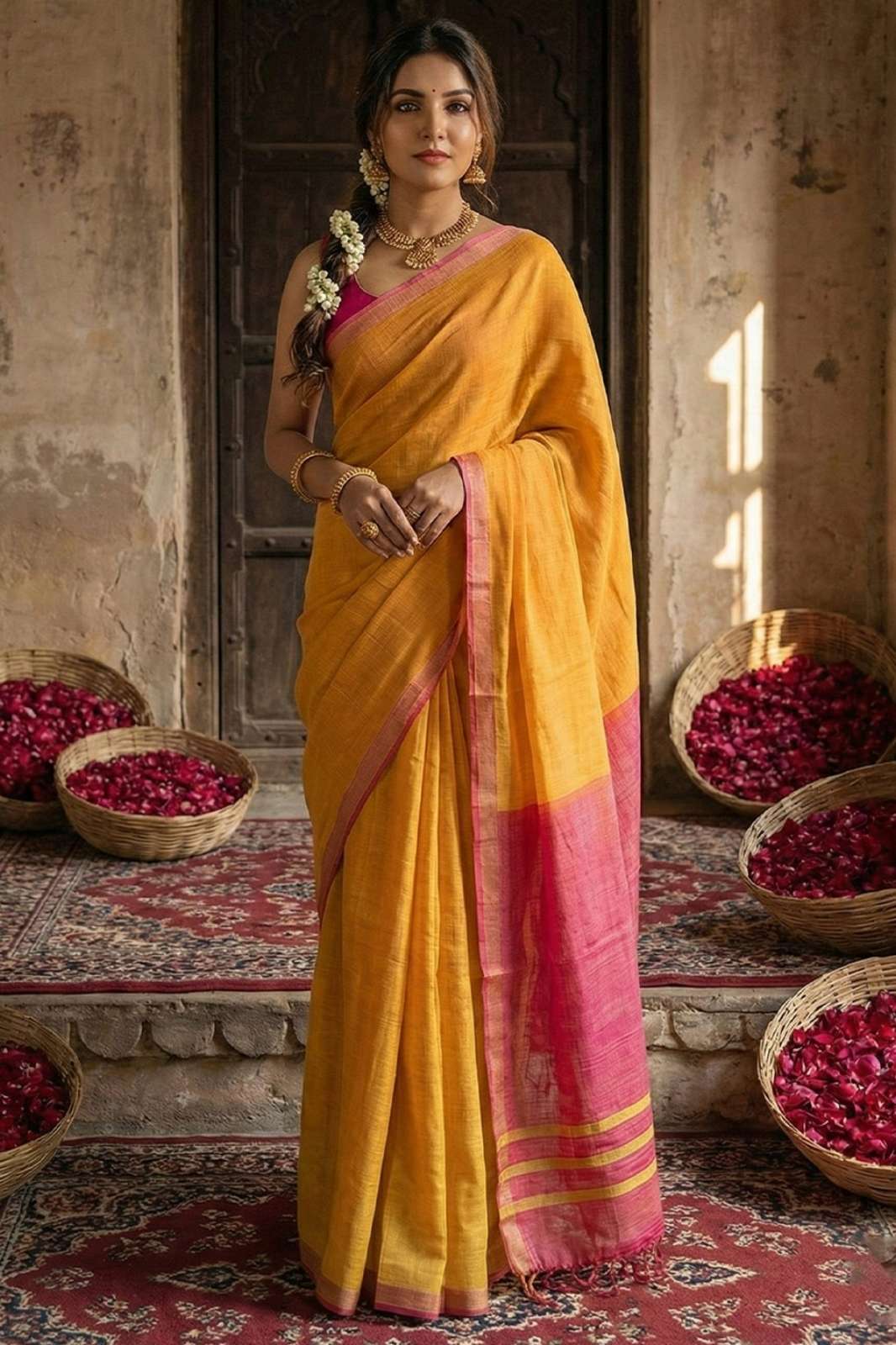 Astita VARNDA COTTON 1001 TO 1006 Formal Wear Cotton Saree