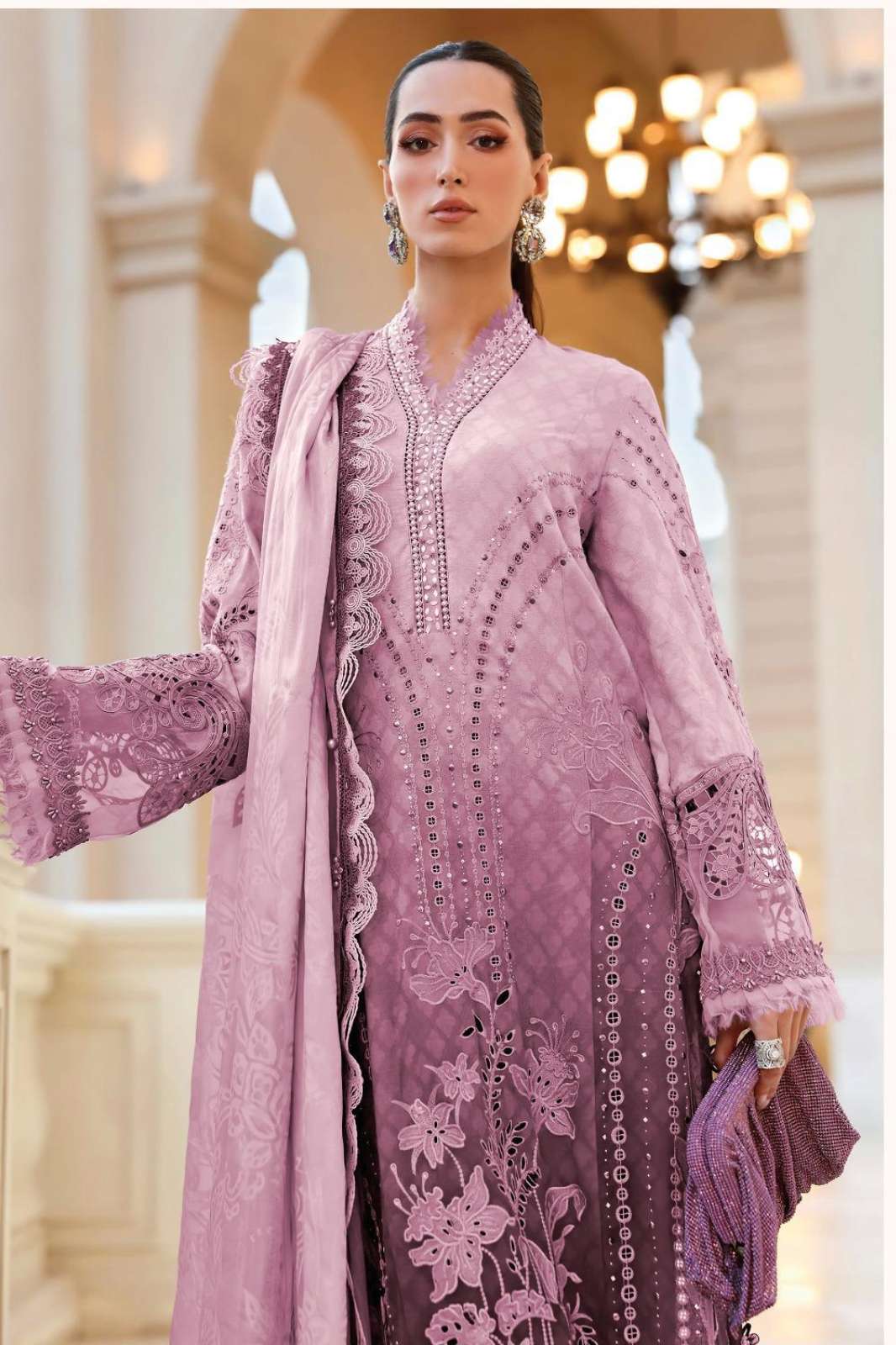 Deepsy Designer 1831 & 1832 Pure Cotton with Heavy Self Embroidery Salwar Suit 