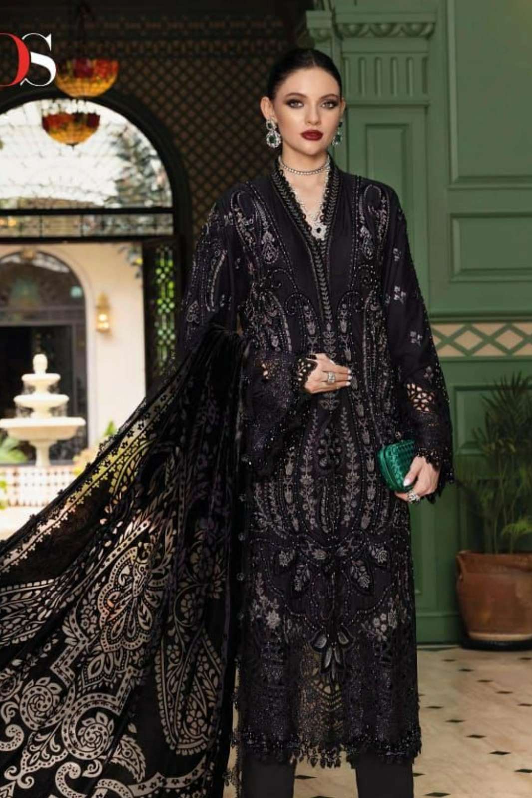 Deepsy MARIAB LUXE 25 2 1521 Viscouse Rayon Embroidory designer salwar suit