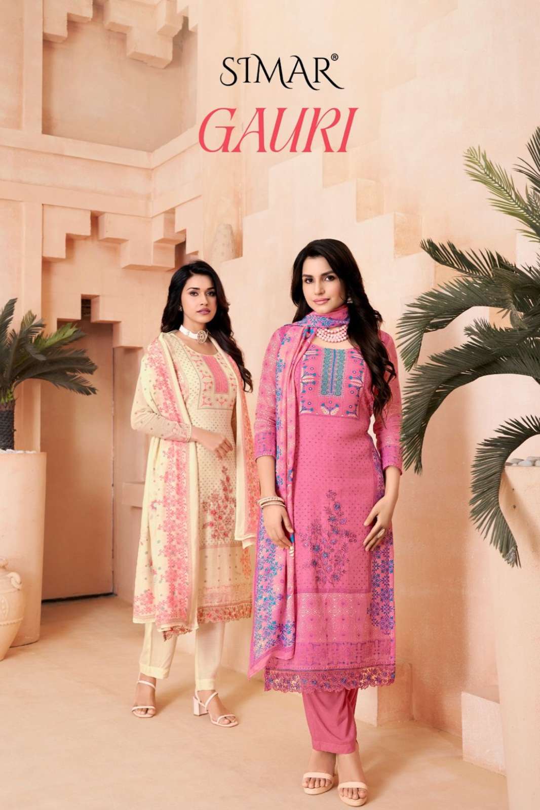 Glossy Gauri Pure Mal Digital Printed Designer Salwar Suit 