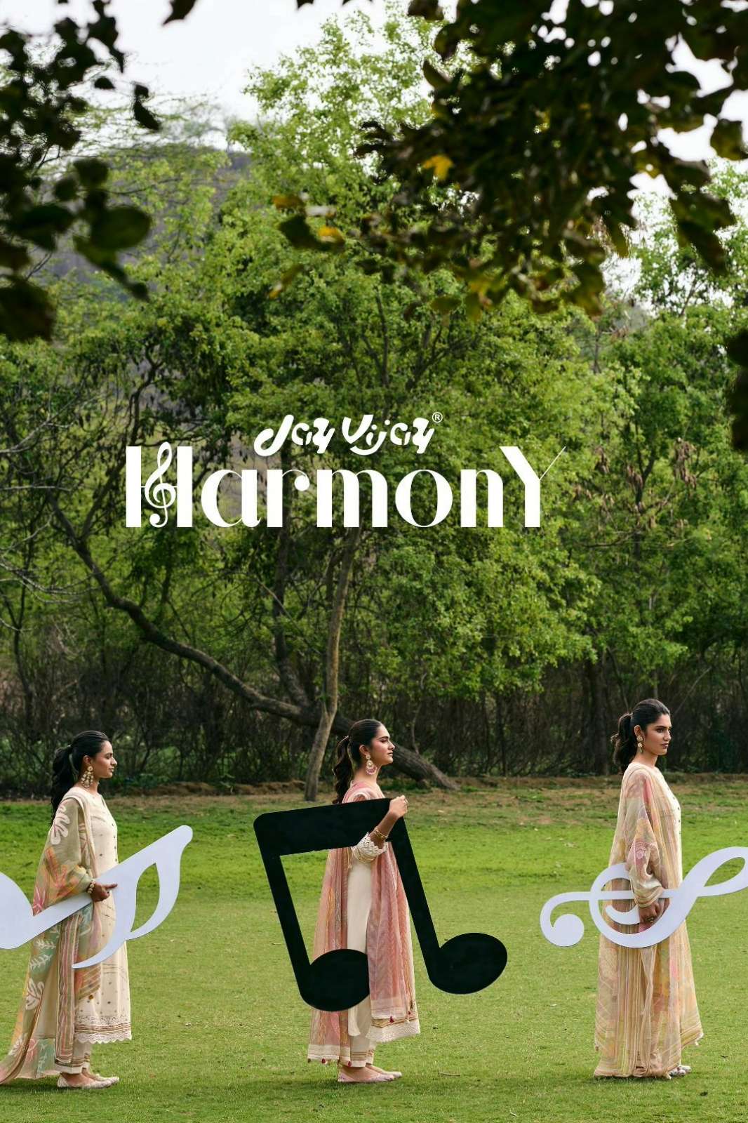 Jay Vijay Harmony 11201 11206 Premium Mal Chanderi Jacquard Designer Salwar Suit