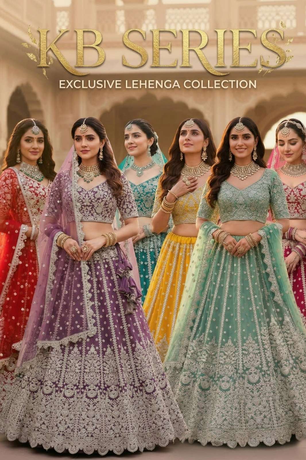 Kb Series KB 1093 Heavy Butterfly Net Designer Lehenga Choli