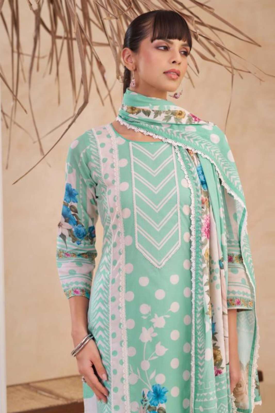 KESAR JUGNU PURE LAWN DIGITALLY PRINTED DESIGNER SALWAR SUIT