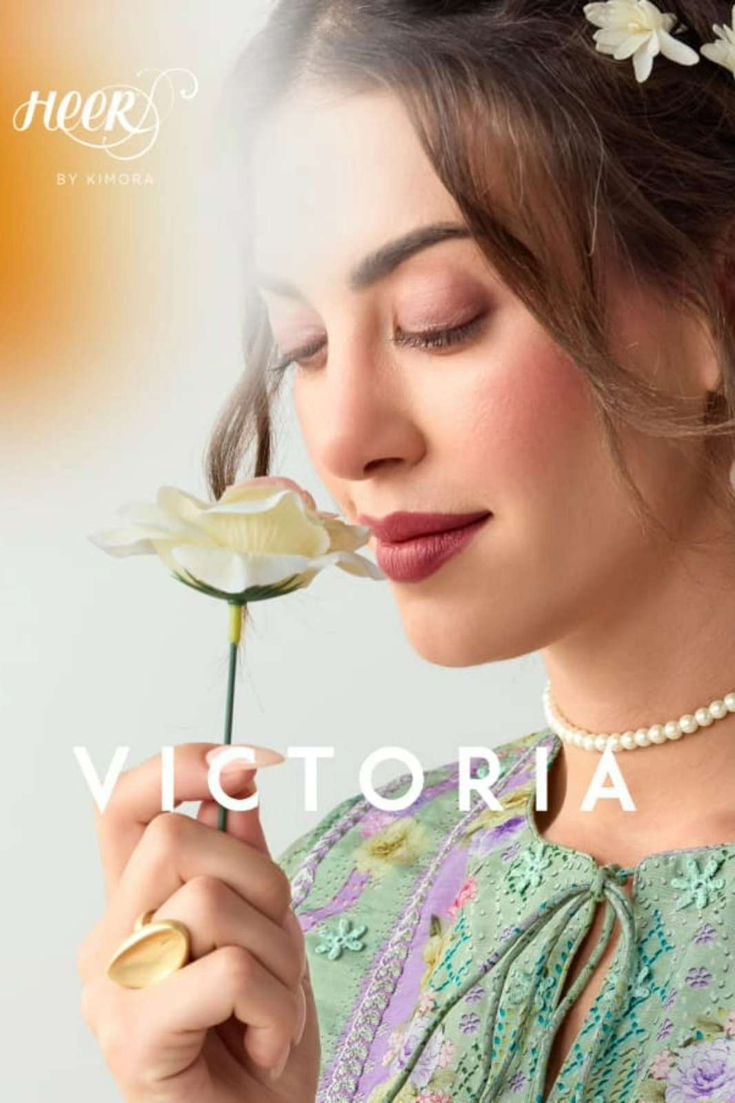 KIMORA HEER Victoria 0021 0026 PURE COTTON LAWN DIGITAL PRINTED SALWAR SUIT