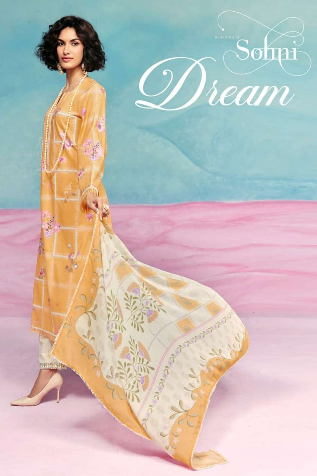 KIMORA Sohni Dream 701 704 PURE COTTON LAWN DIGITAL PRINTED SALWAR SUIT