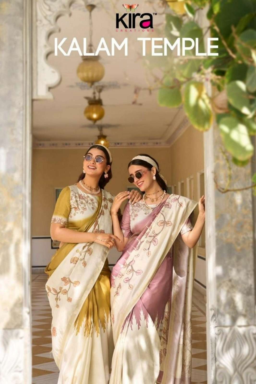 Kira Kalam Temple Pure Tussar Silk Beautiful Pallu Desinger Saree