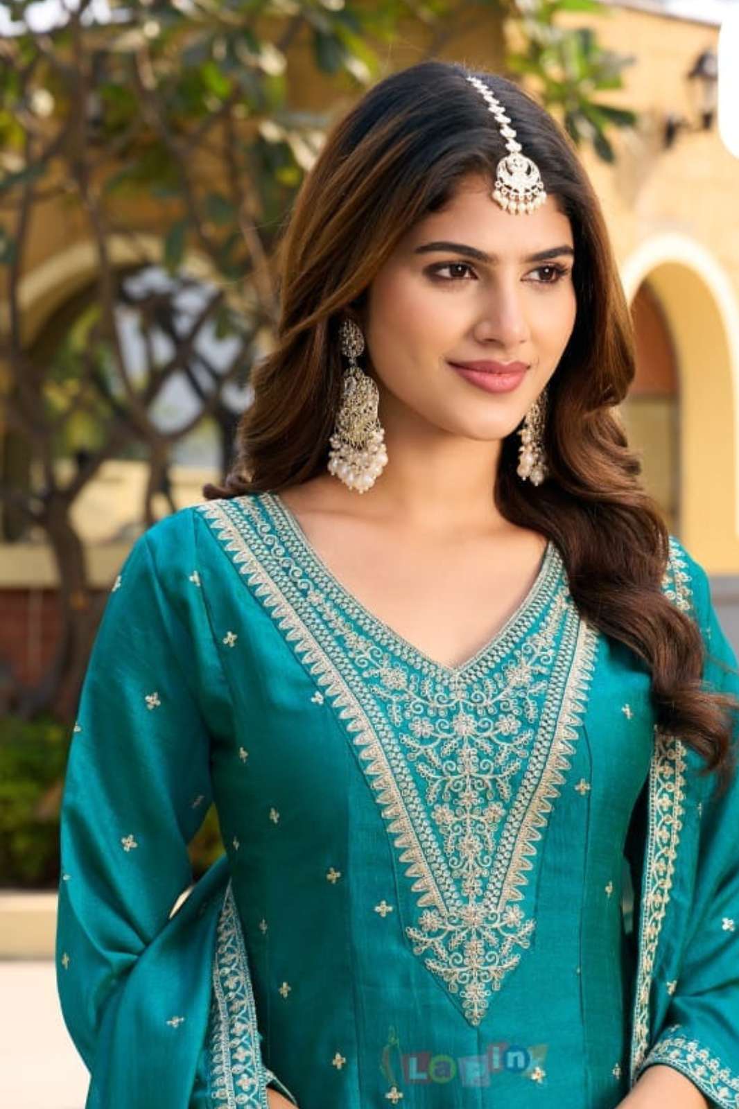 Lapink 21730 Vichitra Silk Fabric Embroidered with Sequence work Designer Salwar suit