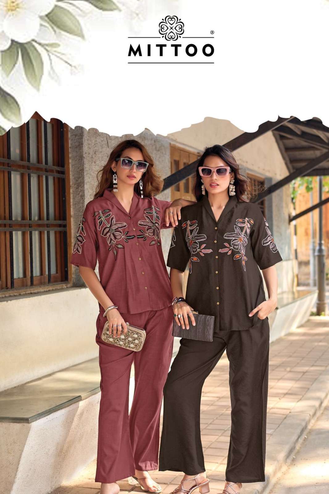 MITTOO DAIZY VOL 2 VISCOSE CRAP WITH HANDWORK DESIGNER KURTIS